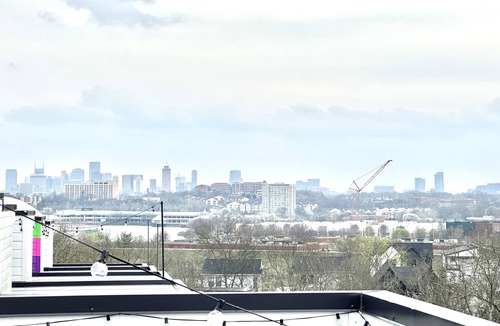 Haynes Area House | Downtown Skyline Views★Rooftop★Large Group