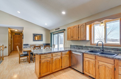 Cadott House | Eclectic & Spacious Cadott Getaway w/Water View