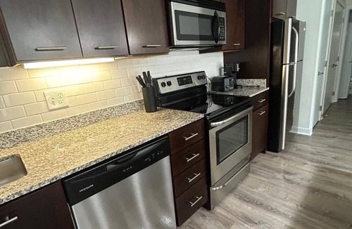 Grandview Heights Apartment | Elegant 1-Bedroom Luxury Unit with Pool Access