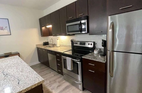 Grandview Heights Apartment | Elegant 1-Bedroom Luxury Unit with Pool Access