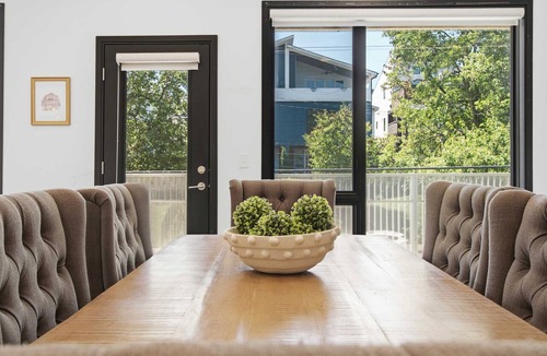 Edgehill Condo | Elevated green-build condo with WiFi, balcony, central AC, WD, and pool access