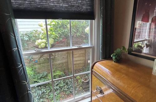 Shelby Hills Apartment | Enjoy Nashville from the Back Porch