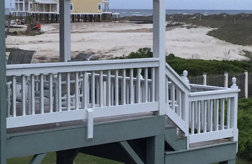 Ash House | Escape to this stunning oceanfront vacation home in Sunset Beach, NC.