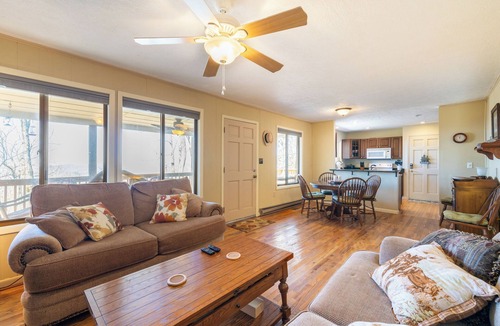 Wolf Laurel House | Expansive Deck + Covered Porch + Forest Views | 20 Min to Asheville | Ash Vale