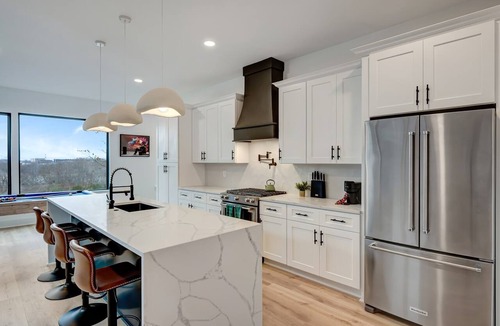Hurwood Heights House | Fall in Nashville: 4 rooftop hot tubs, game rooms & sauna, sleeps 48