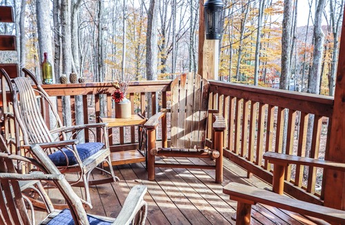 Swanton Cabin | Family and Dog Friendly Cabin in the woods, firepit, walk to state park & beach