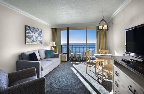 Myrtle Beach Hotel | Family Suite at Coral Beach Resort - Full Access to Amenities!