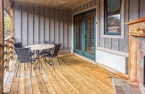 Bryson City Cabin | Fireplace Suite 15 at the Nantahala Village