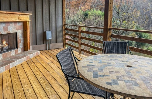 Bryson City Cabin | Fireplace Suite 15 at the Nantahala Village