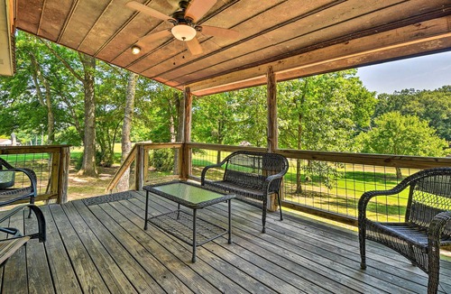 Guntersville Cabin | Fisherman's Retreat at Kudzu Cove Cabins Resort