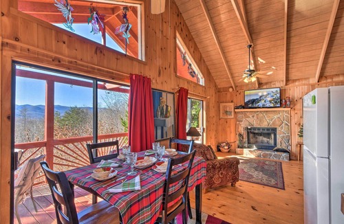 Hiawassee Cabin | Frog Leap New Listing! Fantastic Mountain View in Hiawassee Ga. Dogs Ok