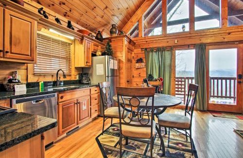 Black Bear Falls House | Game Room & Hot Tub! Black Bear Falls Resort Cabin