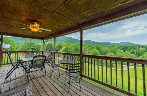 Candler Cabin | Gorgeous Mountain View Cabin on 12 Acres