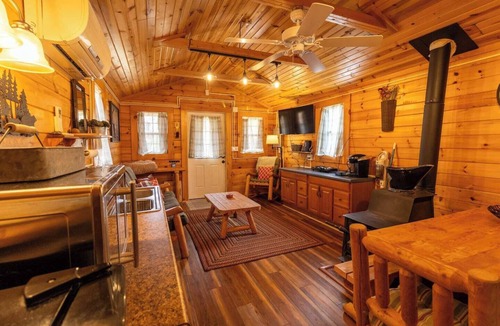 Berkeley Springs Cabin | Great location for gatherings up to 18 or more with onsite RV hookup.