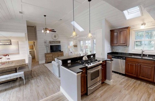North Forest Beach House | HGTV Top Pick! Gorgeous 5 Star Coastal Cottage, Private Pool & Patio, Walk to Beach & Coligny Plaza!