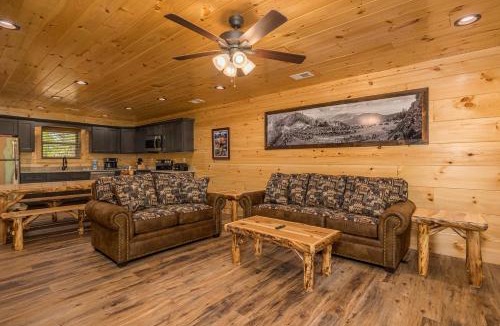 Chalet Village Ski Chalet | Hidden Gem Cabin for up to 10 with Wi-Fi, game room, hot tub and swim spa, close to town, private