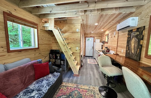 Stanton Cabin | Hikers Cabin on the "Gorge" loop next to a creek with wi-fi