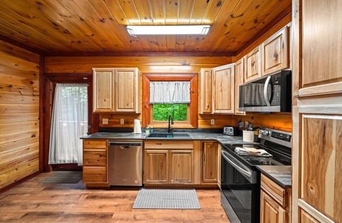 Cosby House | Hilltop Hideaway: HUGE Indoor Heated Pool/Hot Tub/Theatre/Sleeps 18/Pets