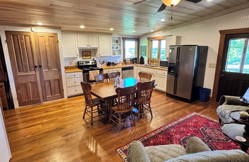 Dixon Springs Cabin | Historic Log Cabin on 200 acre farm, pasture and forest with panoramic views!