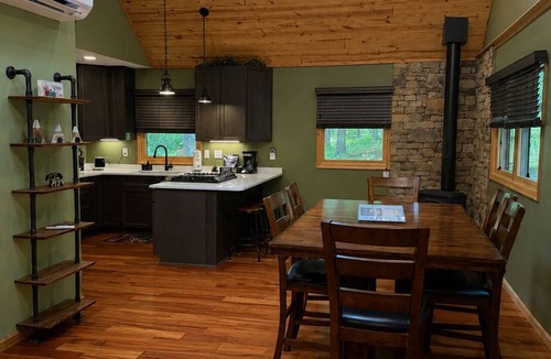 Baker Cabin | Honey Hideaway cabin on 2.5 acres fire pit hot tub coming soon Pets Welcome