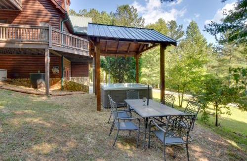Ellijay House | Hot Tub, Game Tables & Mtn Views: Ellijay Cabin