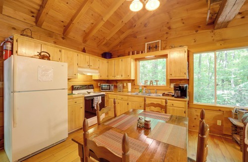 Vein Mountain Cabin | Hot Tub & Trail Access: 92-Acre Retreat in Marion!