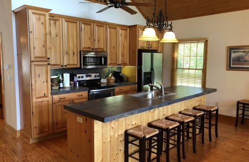 Sunset Cove House | House ON Lake Lure in private cove - Enjoy Beautiful Mountain Views!