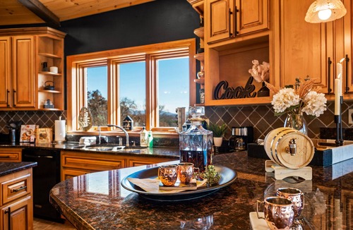 Sevierville Cabin | Huge Private Pool, 360 View Yurt, Great Location!