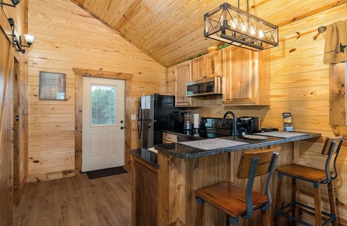 Stanley Cabin | HUGE summer SAVINGS LURAY Mountain getaway Private Log cabin 2 Hot Tub Fireplace