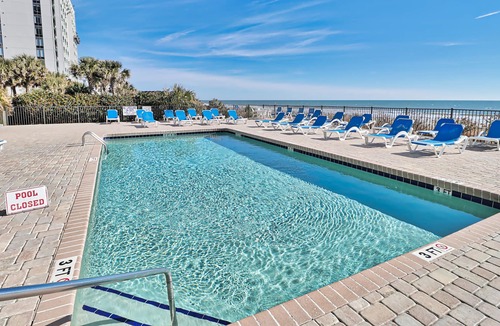 Myrtle Beach Condo | Incredible oceanfront condo with beautiful views of the ocean with pool and WIFI