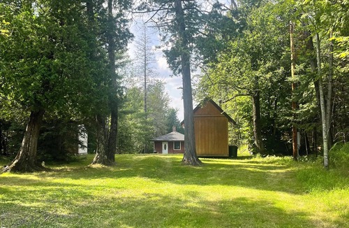 Eveleth Cabin | Lakefront getaway with sauna! Bring your RV —Campsite only! Private- Quiet Lake!