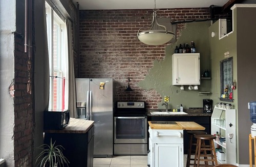 Sylva Apartment | Loft Apartment Historic Downtown Main Street Sylva