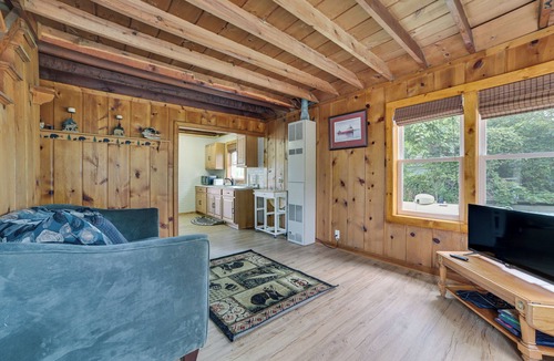 Lupton Cabin | Lupton Cabin w/Fire Pit: Walk to George Lake!