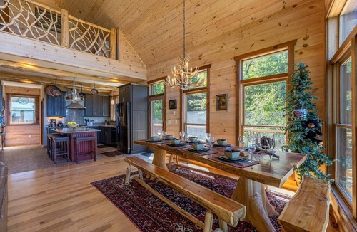 Blowing Rock Cabin | Lux 3600 Sq Ft Cabin, Game Rooms, Hot Tub, Long-Range Views!