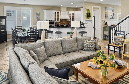 Saint Helena Island House | Luxury ADA-Friendly Marshfront Home | 2 Six Seater Golf Carts with Beach Access ADA Stickers, Game Room, Elevator