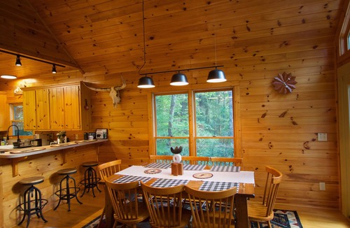 Ferguson Cabin | Luxury Blue Ridge Cabin with Hot Tub & Game Room - Sleeps 8