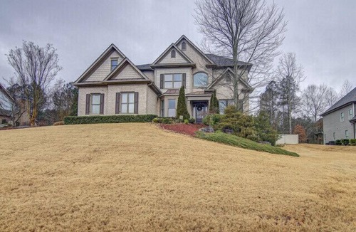 Lawrenceville House | Luxury Estate Saltwater Pool, Theater & Sleeps 16