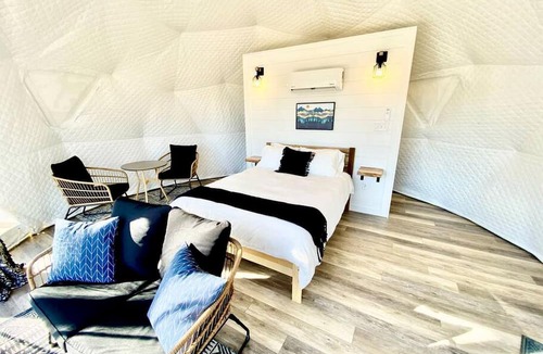 Todd Cabin | Luxury Redefined: Todd, NC Dome with Private Hot Tub, Unparalleled Views, and Outdoor Oasis