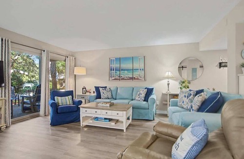 South Beach Condo | Luxury Villa, w/Patio Steps to Beach Hilton Head