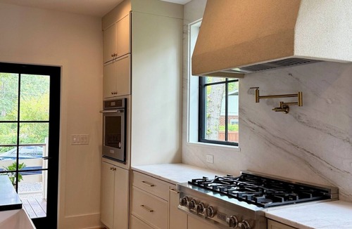 Old Village House | Modern Coastal Compound w Pool + Cottage in Old Village Fire Pit Screened Porch
