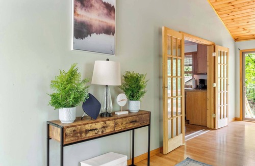 Berkeley Springs Cabin | Modern decor, Hot Tub, Fire Pit, Grill, & Games