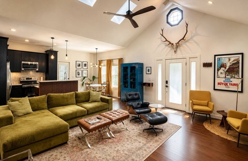 Rutherfordton House | Modern Farmhouse Retreat Minutes to Tryon International + Wineries