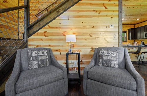 Chalet Village North Cabin | Mountain Views, Hot tub, Game room, Spacious cabin