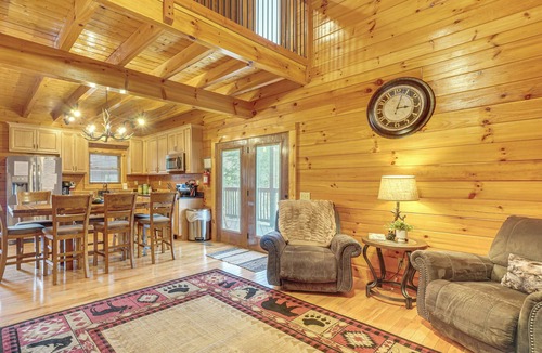 Sevierville Cabin | Mtn-View Gem w/Hot Tub + Game Room in Sevierville