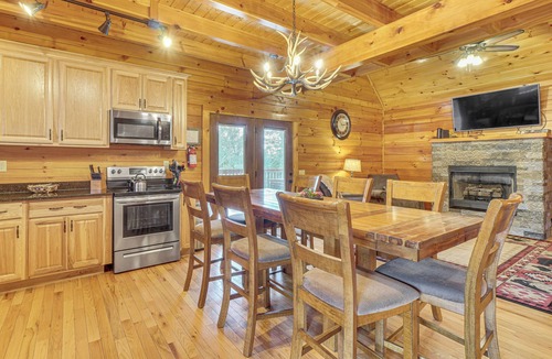 Sevierville Cabin | Mtn-View Gem w/Hot Tub + Game Room in Sevierville