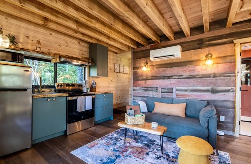 Franklin Cabin | Mushroom-Inspired Treehouse with Living Roof - The Mēos