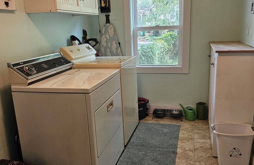 Port Royal House | My Blue Bungalow, huge porch, fenced yard, pet friendly, 30-day minimum required