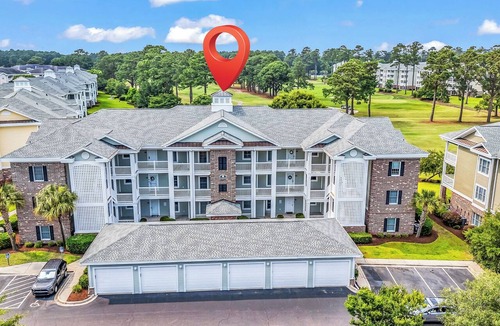 Central Myrtle Beach Condo | Myrtlewood 2-bedroom condo. Pool in the backyard