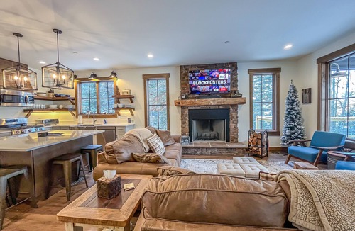 Swanton House | New Construction Lakefront Home with Private Dock, Fire Pit, Hot Tub