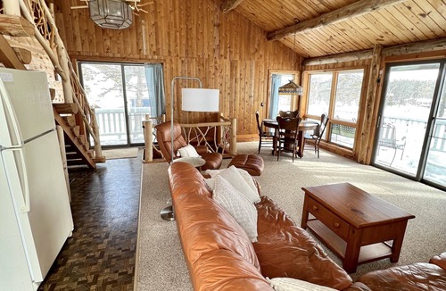 Birchwood Cabin | New! Cozy Lakefront Cabin on Red Cedar Lake in Birchwood, WI